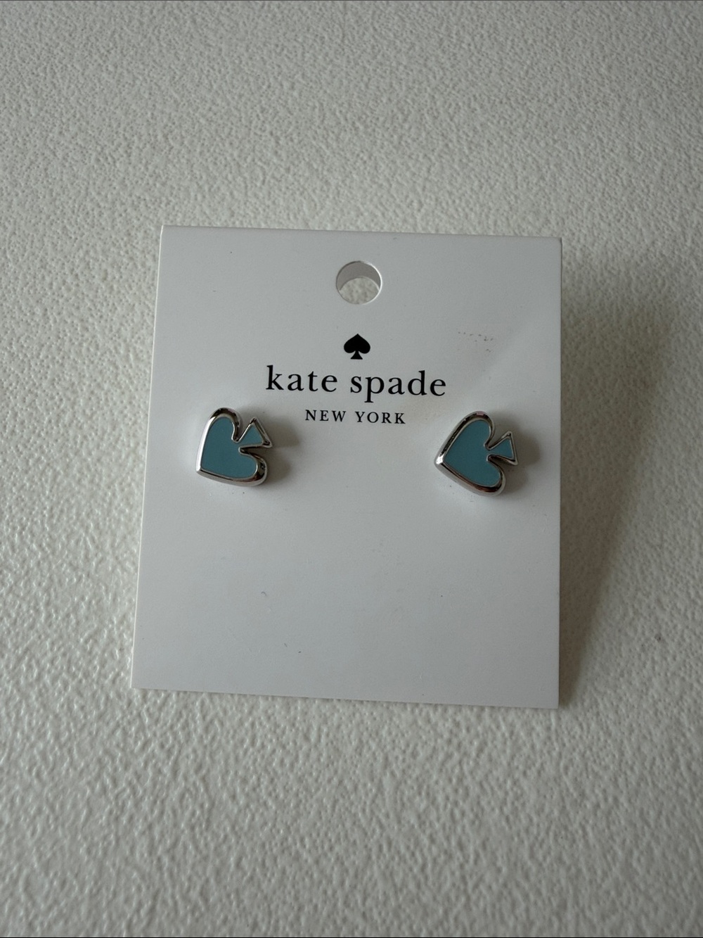 kate spade Everyday Spade Earrings - Crisp Sky - Picture 2 of 3